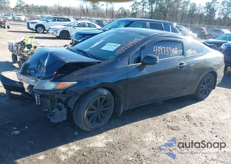 2012 Honda Civic Ex из США, поврежденный, VIN 2HGFG3B8XCH540855